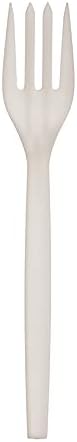 Eco-Products EPS002 Plant Starch Fork - 7-Inch, 50/PK, 20 PK/CT (ECOEPS002) image 4