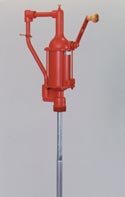 Tuthill Transfer Pump QP31 Quart or Liter One Stroke Hand Pump. Made of cast iron with a Delrin piston and Viton seals. Standard polypropylene telescoping suction tube adjusts from 22"-40" to fit 15-55 gallon drums with a 2" NPS bung opening.