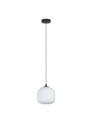Lustre moderne design verre blanc GL0425, suspension élégante salon et chambre