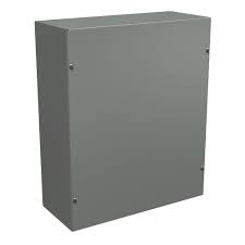 Wiegmann SC151806NK SC-Series NEMA 1 Screw Cover Wallmount Pull Box, No Knockouts, Painted Steel, 18" x 15" x 6"