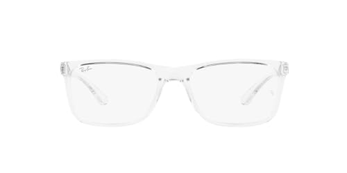 Image of Ray-Ban Unisex Clear Lens Square Frames - 0RX7027I