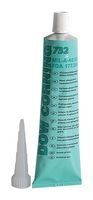 DOW CORNING 744 WHITE Adhesive, RTV Silicone, Tube, White, 90 ml (1 piece)