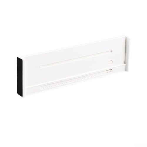 Divisor de cajones expandible HIPS, organizador de alta gama ajustable 37-65 cm 4