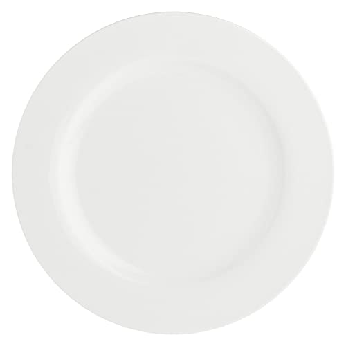 La Porcellana Bianca - Vassoio Rotondo da 30 cm – Elegante con bordo pronunciato, perfetto per servire con stile. Linea Essenziale