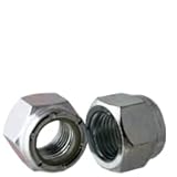 M16-2.00 Nylon Insert Locknuts, Class 8, DIN 982, Metric Coarse Zinc, 10-Pack