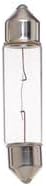 5 Watt Miniature Bulb - T3 1/4-20000 Average Rated Hours - 50 Lumens - Festoon Base - 12 Volt (8 Pack)