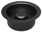 PROFLO PF162 Garbage Disposal Flange with Stopper - Matte Black