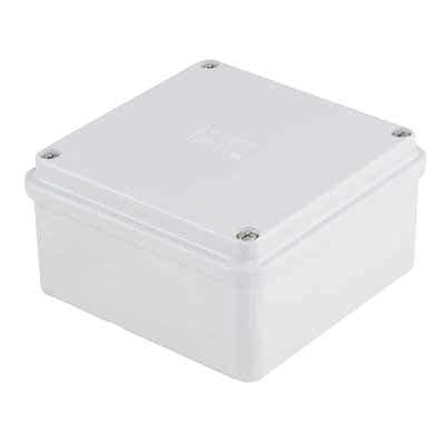 WETEK CCTV box,PVC Box for Camera Mounting, Junction box, unbreakable for cctv cameras (Pack of 20)
