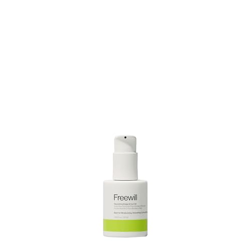 Freewill Nourishing Edge and Curl Oil, Lightweight and Nourishing Hair