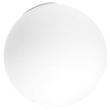 ELEOUTI Paralume in Vetro Opaco Sfera Bianco Latte, Small Globe Lamp Shade G9, Copertura per Lampadario da Soffitto, per Studio e Soggiorno