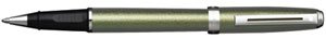 Stylo roller Sheaffer Prelude vert incandescent et finitions nickel de haute qualité