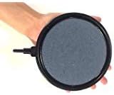 Aquarium Fish Tank Air Stone Diffuser Bubble Disk Plate Large Black Trim