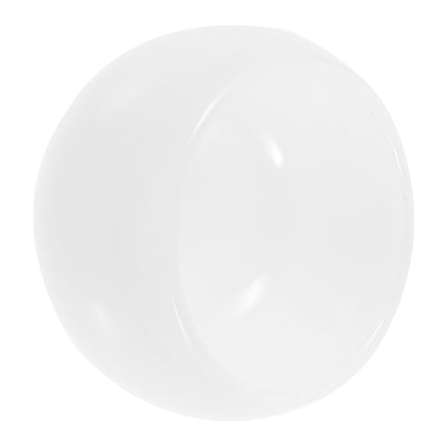 SECFOU Ciotola per Sapone da Barba in Vetro Decorativa, Ciotola da Barba Profonda Piccola, Superficie Liscia per Schiuma Calda, Portatile per Uso Domestico e Saloni di Bellezza