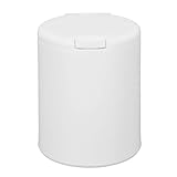 [Ampliamente utilizado] El contenedor de almacenamiento de escritorio redondo se utiliza principalmente para almacenar artículos pequeños como hisopos de algodón, bandas elásticas, tiritas, etc., para mantener los artículos limpios y ordenados.