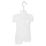 VILLFUL Baby Mannequin Model Half Manequin for Boys and Girls Clothing Display Hanger for Store