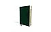NIV, Compact Center-Column Reference Bible, Leathersoft, Green, Red Letter, Thumb Indexed. Comfort Print