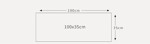 Image of DOCAT Dust-Proof Microwave Oven Cover for Kitchen Decor Durable Modern Design Kitchen Accessories - 100 * 35cm, lightweight, durable polyester (Green Leaf)
