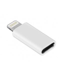 SBOX 268678 Mini Adattatore Ricarica Sincronizzazione Lightning USB-C™ Bianco Bianco