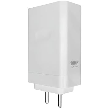 Image of Original 100W Charger Adaptor Compatible with Realme 12 Pro /11 Pro Plus 5G / 11 Pro | Op po 12R /12 pro /11 /Open | Op po Find X | mi Note 13 Pro 5G | Poco X6 Pro /F6, 100watt Adapter(Super 153)