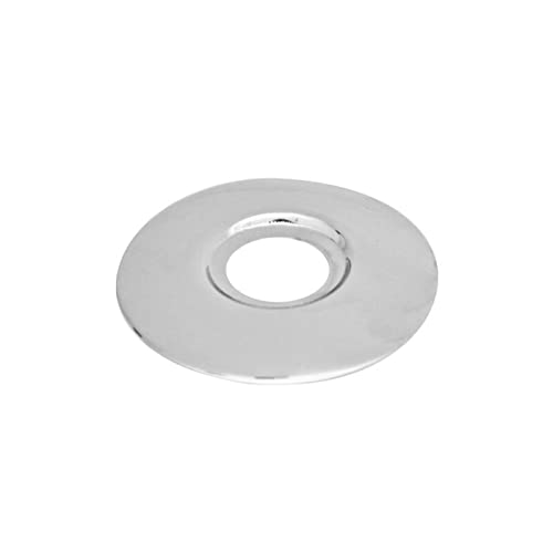 Viking Brass Flange Regular-Flat Thread Size 15mm (1/2”), Dia 67mm,Polished CP Finish - Tile Repair Solution Faucet Accessory, Specialized Wall tap cover,Pack of 5