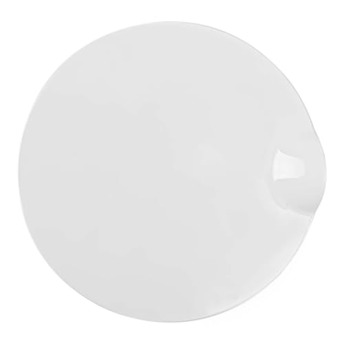 FL3Z-99405A26-BPTM White Fuel Filler Door Cover Gas Fuel Tank Cap Fit for Ford F-150 2015-2020, F-150 Raptor 17-25 Replace# FL3Z99405A26BPTM by Daposhac - Used condition - US$17.33