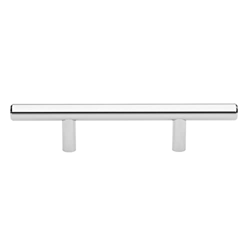 GlideRite Hardware 5000-76-PC-1 3 inch CC 6 inch Long Solid Handle Bar Pulls 1 Pack, 3