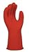 Salisbury Electrical Gloves, Class 0, Red, Sz 9, PR