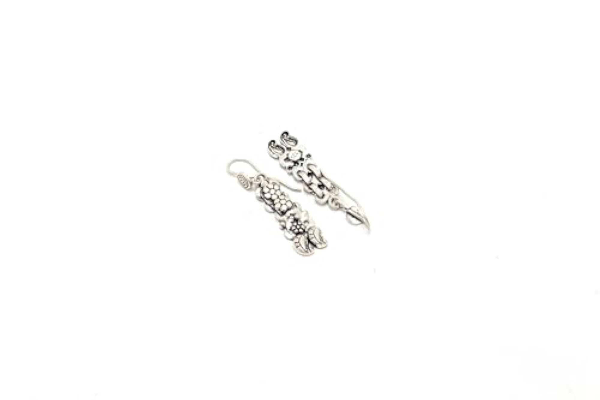 Women's Handmade 925 Sterling Silver Dangle Earrings, Traditional Gift
