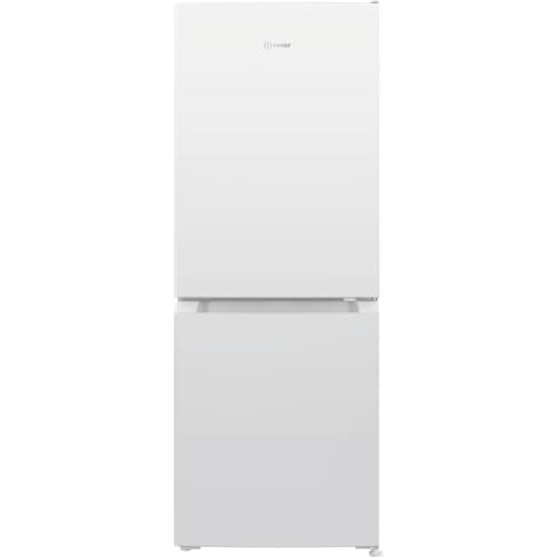 Image of INKS 1201 W4UK 148cm 50/50 Freestanding Fridge Freezer, Low Frost, Fast Freeze, Fresh Space Drawer, LED Lighting, Reversible Door, Adjustable Shelves, White, Energy Class E