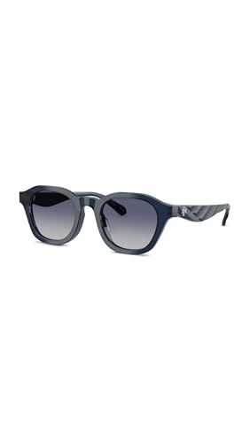 Tory Burch レディースサングラス, 透明ブルー。, One Size