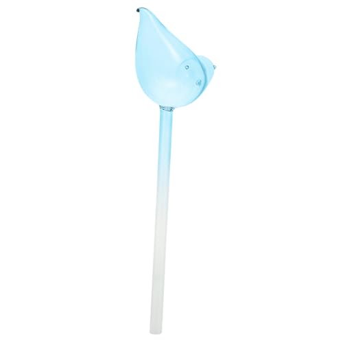 ifundom Bulbo de riego Planta Globe Zapatillas Globos de riego decoración del hogar Inserto de Maceta de autorriego Globo de riego espigas de Auto riego Vidrio Blue