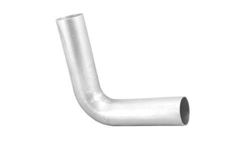 Image of AEM (AEM-2-000-90) 2.25 inch Diameter 90 Bend Aluminum Tube