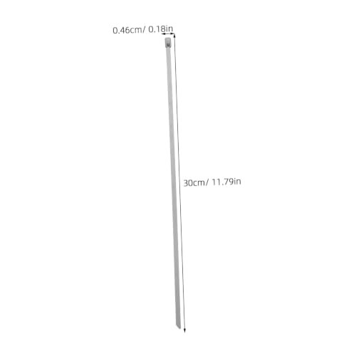 Bridas de acero inoxidable EXAOMBLE 200 unidades gestión de cables 3