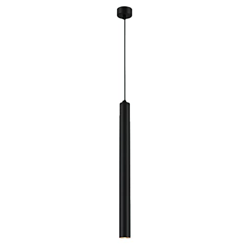 Luminaire suspendu LED cylindre 6x30cm éclairage neutre moderne