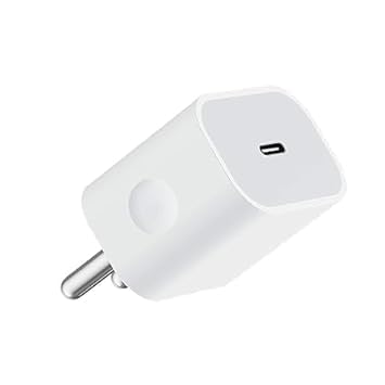 Image of Original 20W PD Charger Compatible for Original 20W PD Fast Type C Wall Charger with Charging Cable Compatible with 15 /15 Plus Pro Max /15 Pro Max /15 Mini /(Type C) (DP87)