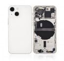 Coque et châssis arrière pour iPhone 13 Mini blanc avec vitre et tiroir SIM inclus