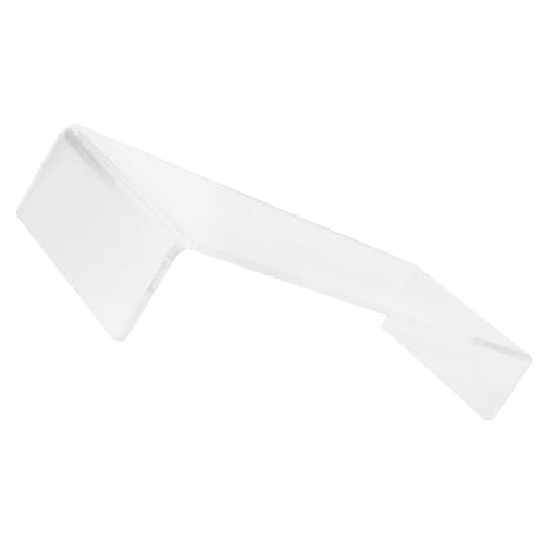 Rehausseur d'écran en acrylique iplusmile transparent avec plateau pour clavier de bureau