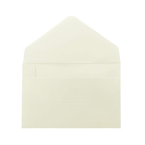 Sobres de papel con ventana para invitaciones de boda y tarjetas beige en pack de 20 piezas