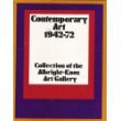 Contemporary Art, 1942-72; Collection of the Albright-Knox Art Gallery B001AA4YNI Book Cover