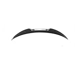 2005-2012 Compatible for Benz 3 Series E90 320i 325i 330i M4 Style Black Carbon Rear Trunk Lid Ducktail Spoiler Wings Tuning Accessories(Carbon Printing)