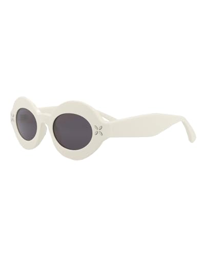 Alaia Round-Frame Acetate Sunglasses2