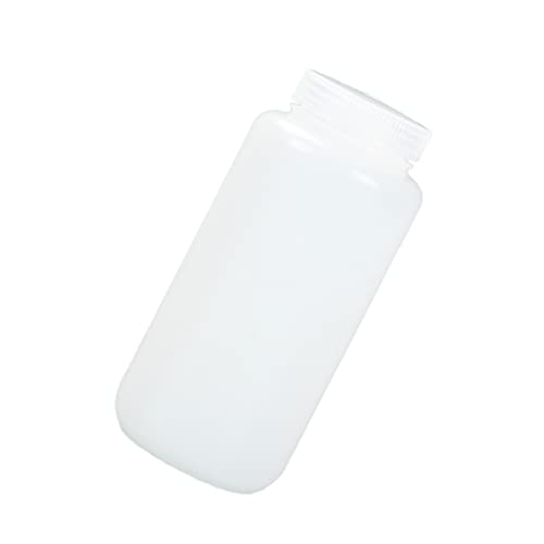 CIYODO 1000ml Wide Mouth Reagent Bottle Empty Hdpe Plastic Dispenser Water Holder for Home Kitchen Cleaning