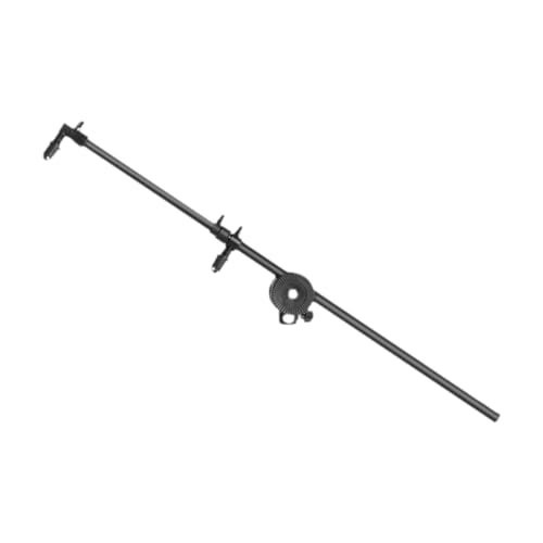 Brazo de soporte para reflector de metal con ajuste de longitud y giro de 360 grados