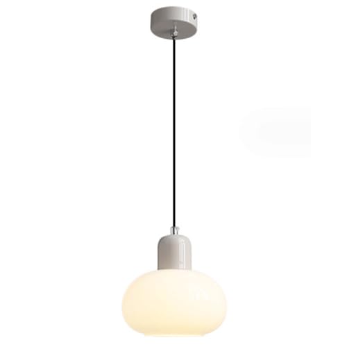Abat-jour de lampe suspendue en verre E27 pour diffusion douce