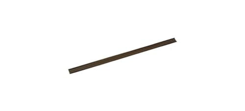 Image of M-D Building Products 13565 1-25 /32 in. x 5 /8 in. x 36 in. Bronze Vinyl Replacement Insert for Hardwood Thresholds