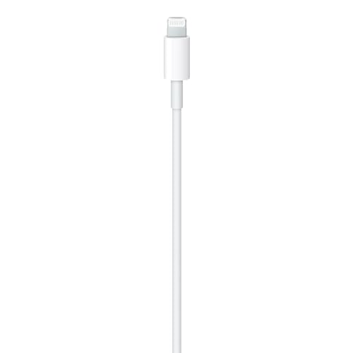 Image of Original 20W Power Delivery Charging Adapter with USB Type C to Lightening Cable Compatible with iPhone 14 /14 Plus /14 Pro /14 Pro Max,13 /12 /11 Series - (Adapter & Cable), White