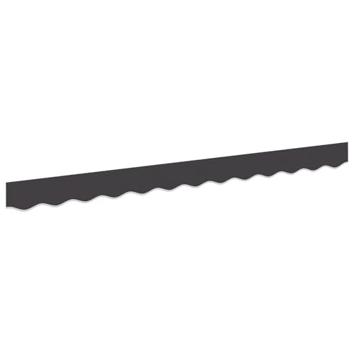 Tomostar Tissu de Remplacement de Cantonnière d’auvent, Lambrequin pour Store Toile de Remplacement Bandeau Banderole Store Banne Cadre de 2,5 m Anthracite...