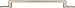 Atlas Homewares A505-BRN Atlas Homewares A505 Alaire 8-13/16 Inch Center to Center Handle Cabinet Pull