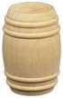 500 Pcs of 7/8" Pickle Barrels 7/8" Tall x 5/8" Wide