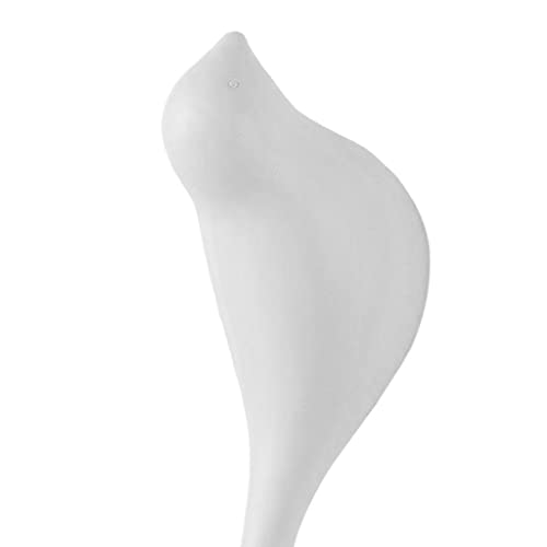 Image of Home Decorative Resin 3D Bird Coat Hooks Bag Hanger Wall Mount White | Household Supplies & Cleaning | Home Organization | Hooks & Hangers